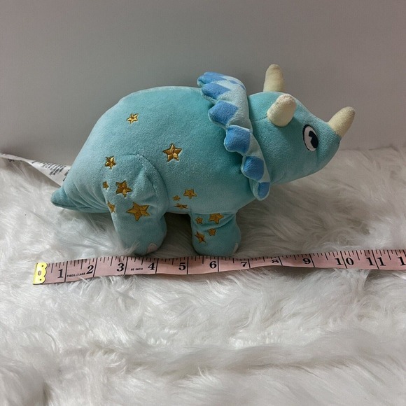 Disney Animal Kingdom Dinoland Spin The Triceratops 10” Animal Soft Plush Toy - Picture 6 of 6